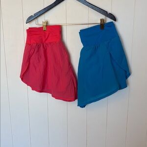All in Motion Breakaway lined shorts X two! Medium
